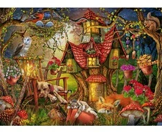 Ravensburger dėlionė „Miško namelis“, 200 detalių