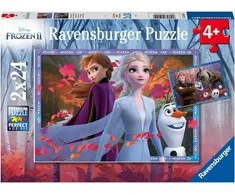 Ravensburger dėlionė 2x24 detalės Ledo šalis 2