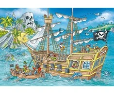 Dėlionė „Ravensburger“ 2x24 detalės Piratai
