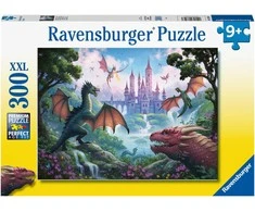 Ravensburger dėlionė 300 detalių drakonai