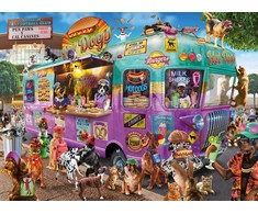 Ravensburger dėlionė 300 detalių dešrainių eilė