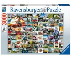 Ravensburger dėlionė 3000 detalių 99 VW kemperio akimirkos