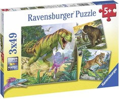 Dėlionė „Ravensburger“ 3x49 detalės, senovinė liniuotė