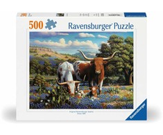 Ravensburger dėlionė, 500 detalių, mylinti karvė
