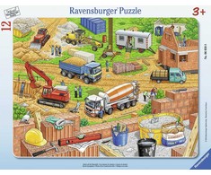 Ravensburger dėlionė „Darbas statybvietėje“, 12 dalių
