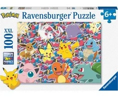 Ravensburger AF250 Dėlionė 100 detalių Pokemon