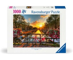 Ravensburger dėlionė 1000 detalių „Dviračiai Amsterdame“