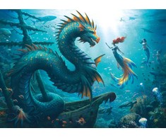 Ravensburger Dėlionė 1000 detalių Užburtos gelmės