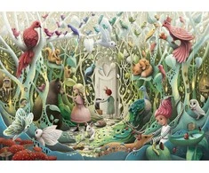 Dėlionė Ravensburger Puzzle 1000 vnt Secret Garden