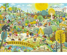 „Ravensburger“ dėlionė, 200 detalių, tvari