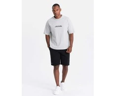 Ombre Clothing Trumpos vyriškos kelnės ombre drabužiams juodos