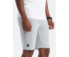 Ombre Clothing Trumpos vyriškos kelnės ombre drabužiams pilkos spalvos