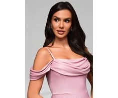 Pink moteriška suknelė - rožinė