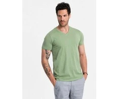 Ombre Clothing Vyriški ombre marškinėliai žali
