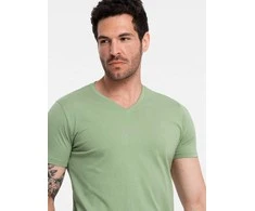 Ombre Clothing Vyriški ombre marškinėliai žali