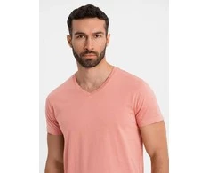 Pink vyriški marškinėliai - rožiniai