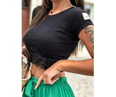moteriška palaidinė - juoda