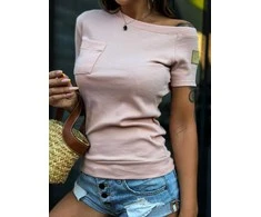 Pink moteriška palaidinė - rožinė