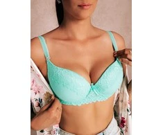 Moteriška push-up liemenėlė ulr344 - turkio spalvos