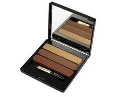 MEDEX Bio science cosmetics Trijų spalvų antakių šešėlių paletė
