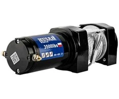 ATV Gervė HUSAR WINCH 3500lbs 1588kg PLIENINIS TROSAS