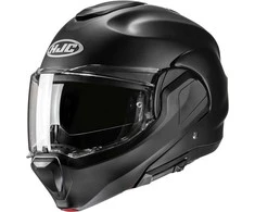 Atverčiamas šalmas HJC F100 Solid Matinis Juodas