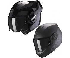 Atverčiamas šalmas Scorpion Exo-Tech Evo Solid