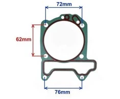 Cilindro tarpinė MAXTUNED PIAGGIO / GILERA FLY 0,4 mm / 125cc 4T