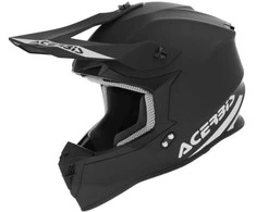 Krosinis šalmas ACERBIS LINEAR SOLID Juodas
