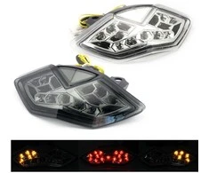 Maxtuned Galinis žibintas su posūkiais LED KAWASAKI Z 1000 / Z1000SX / NINJA / KLE 650 2010-2020