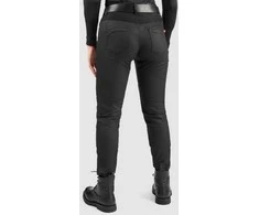 Moteriški džinsai PANDO MOTO LORICA Juodas A Slim Fit Cordura®