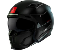 Mt Helmets Šalmas MT STREETFIGHTER SV S SOLID Juodas