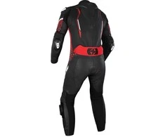 Oxford Nexus 1.0 vienos dalies sportinis kombinezonas juoda / raudona