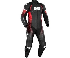 Oxford Nexus 1.0 vienos dalies sportinis kombinezonas juoda / raudona