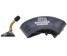 Padangos kamera AWINA 10x2,125 AV 45° ventilis