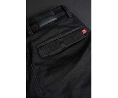 PANDO MOTO MARK Juodas AAA Vyriški džinsai Cargo stiliaus Cordura® / Balistex®