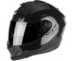 Šalmas SCORPION EXO-1400 Evo 2 AIR SOLID Blizgus juodas
