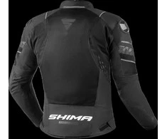 SHIMA MESHPRO 2.0 MEN Tekstilinė Striukė Juoda