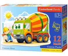 Castorland Dėlionė 12 vnt. - Betono maišytuvas
