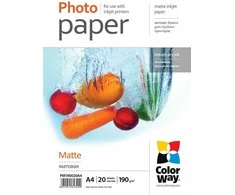 ColorWay Matte Photo Paper | 190 g/m² | A4
