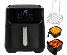 Gruzdintuvė Adler AD 6317 Air Fryer Oven, 12 programs, 5.5 L, Juodas