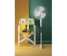 Ventiliatorius Adler AD 7305,  90W, 40cm (Baltas)