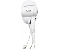 Adler | Plaukų džiovintuvas for hotel and swimming pool | AD 2252 | 1600 W | Number of temperature settings 2 | Baltas