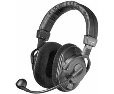 Beyerdynamic | Broadcast Ausinės with Dynamic Mikrofonas | DT 290 MK II | su laidu | Over-Ear | Juodas | Noise canceling
