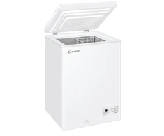 Candy | Šaldiklis | CHAE 1002E | Energy efficiency class E | Chest | Free standing | Height 84.5 cm | Total net capacity 97 L | Baltas