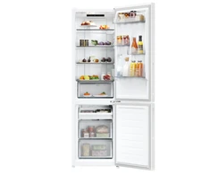 Candy Šaldytuvas | CNCQ2T518EW | Energy efficiency class E | Free standing | Combi | Height 182.5 cm | No Frost system | Šaldytuvas net capacity 197 L | Šaldiklis net capacity 82 L | Ekranas | 38 dB | Baltas