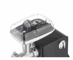 Mėsmalė Caso | Meat Grinder | FW 2000 | Juodas | 2000 W | Greičių skaičius 2 | Throughput (kg/min) 2.5 | 3 perforated discs, Shortbread attachment with 4 moulds, Sausage filler, Stuffer, Drip tray