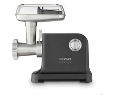 Mėsmalė Caso | Meat Grinder | FW 2000 | Juodas | 2000 W | Greičių skaičius 2 | Throughput (kg/min) 2.5 | 3 perforated discs, Shortbread attachment with 4 moulds, Sausage filler, Stuffer, Drip tray