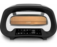 Orkaitė Caso Pizza Oven | PizzaChef 430° | 2200 W | Juodas/Sidabrinis
