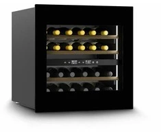 Caso | Wine Cooler | WineDeluxe WD 24 | Energy efficiency class F | Built-in | Bottles capacity 24 | Juodas